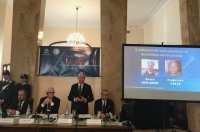 المحافظ فيتوريو ريتزي، المدير العام المساعد للأمن العام الإيطالي والمدير العام للشرطة الجنائية الإيطالية أثناء إطلاق مشروع I-CAN في ريجيو كالابريا.